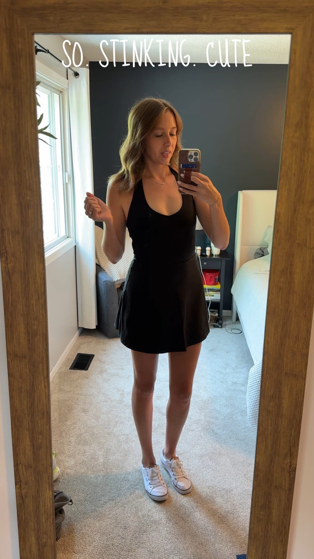 So. Stinking. Cute! Fits true to size (I’m 5’10 & got a medium). Love the built in shorts + padding! 

#LTKActive #LTKStyleTip #LTKFindsUnder100