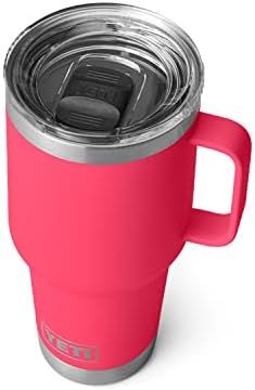 YETI Rambler 30 oz Travel Mug, Stainless Steel, Vacuum Insulated with Stronghold Lid, Bimini Pink | Amazon (US)