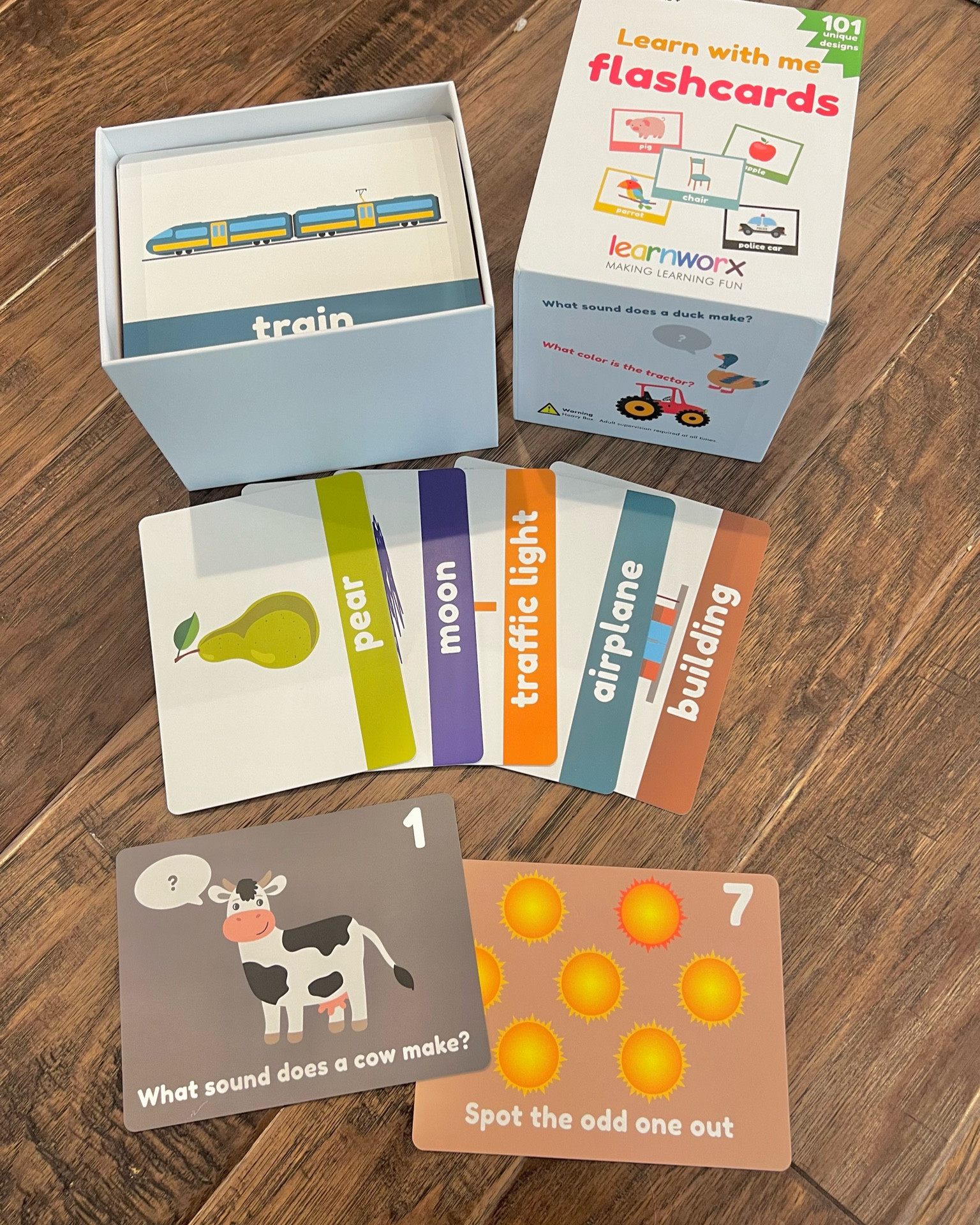 Toddler Flash Cards! Linking both sets; Ages 1-3 & 3-5!

Flash cards on the front & fun prompts on the back! Alexander loves these & they are really high quality cards.

Toddler gifts, toddler flash cards, preschool flash cards, back to school gifts, toddler activities, developmental toddler activities, toddler gift ideas, toddler learning activities 

#LTKfindsunder50 #LTKfamily #LTKkids