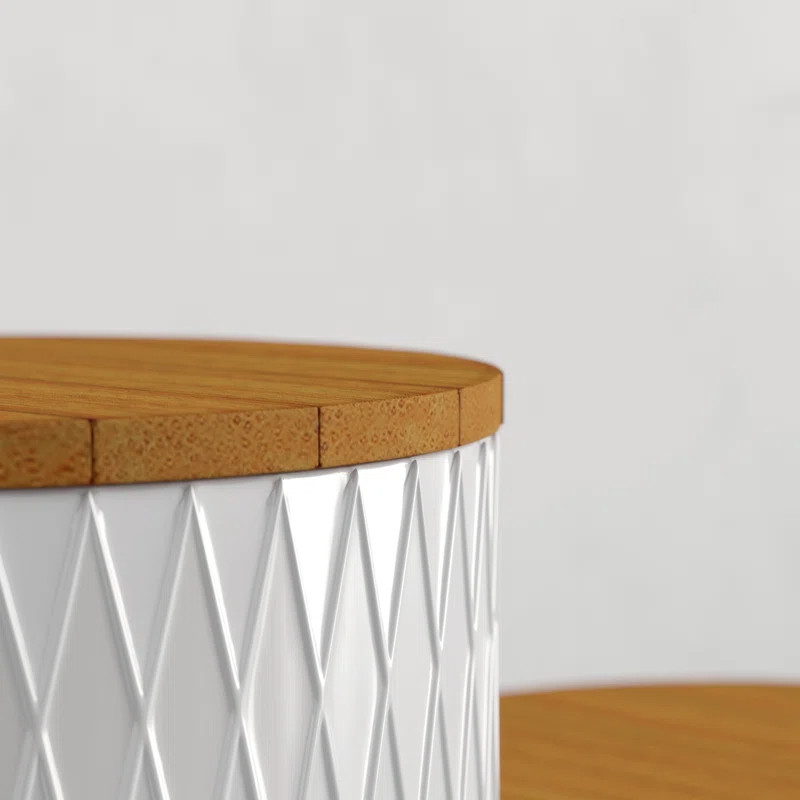 Stansel Diamond 4 Piece Kitchen Canister Set | Wayfair North America