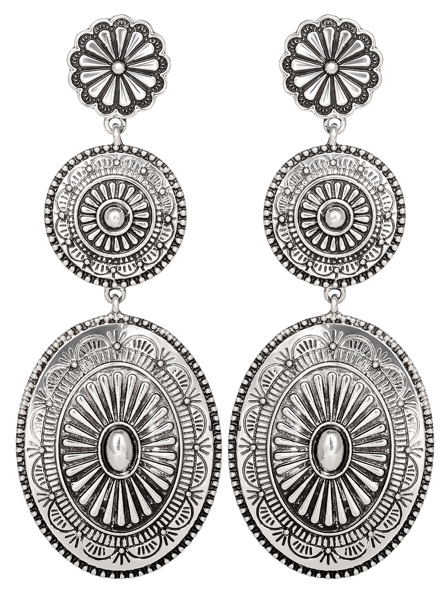 Jessica Simpson Fashion Metal Drop Earring | Walmart (US)