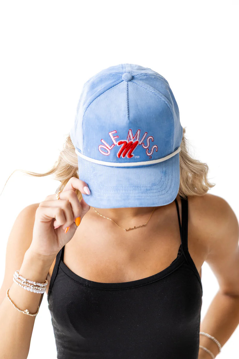 Ole Miss Abel Arch Vintage Corduroy Hats | Gameday Social