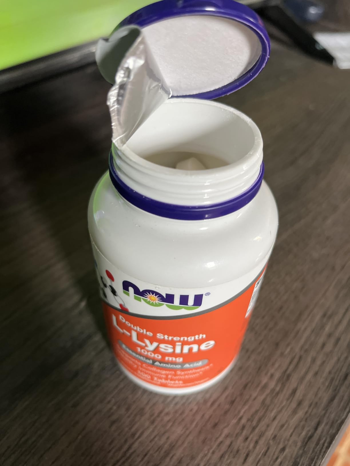 NOW Foods Supplements, (L-Lysine Hydrochloride) 1,000 mg, Double Strength, Amino Acid, 100 Tablet... | Amazon (US)