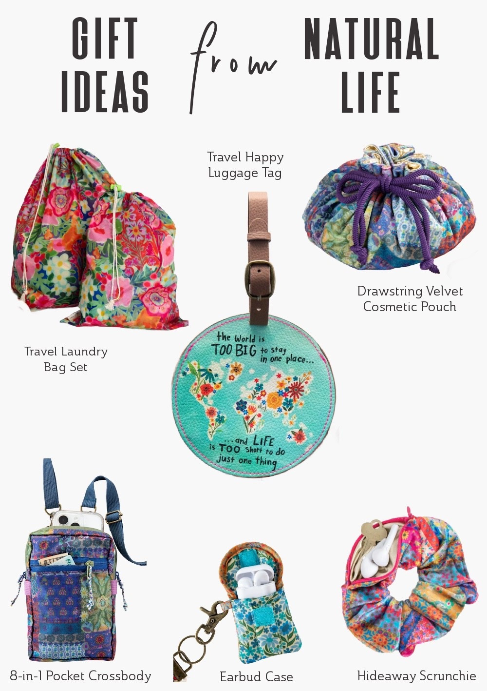 Natural Life is turning into a community fave for all things uplifting and boho, clothing, purses, gifts, you name it! 😍

If you’re still checking names off your list 🎁📋, these unique + fun finds are sure to delight the travelers in your life (and yes, treating yourself totally counts 🩷!).

Travel Gift Ideas, Unique Travel Gifts, Gifts for Travelers, Travel Gifts Ideas for Women, Gift Guide 2025, Wanderlust Gifts 


#LTKFindsUnder50 #LTKTravel #LTKGiftGuide