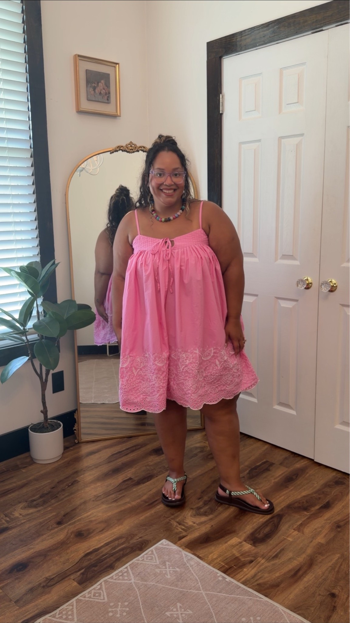 The same dress in pink! I’m so obsessed it’s the perfect oversized babydoll style #walmartpartner #walmartstyle @walmartstyle

#LTKSaleAlert #LTKPlusSize #LTKPetite