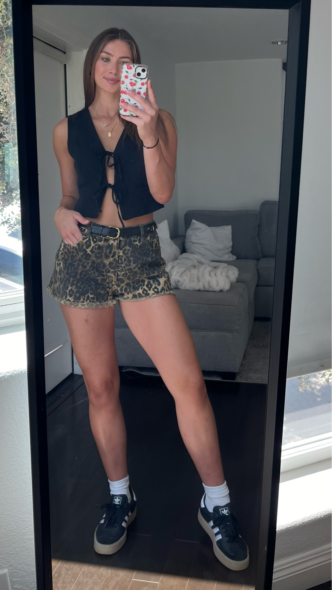 Back to school in my favorite statement shorts!!🤍

#LTKStyleTip #LTKU #LTKSeasonal