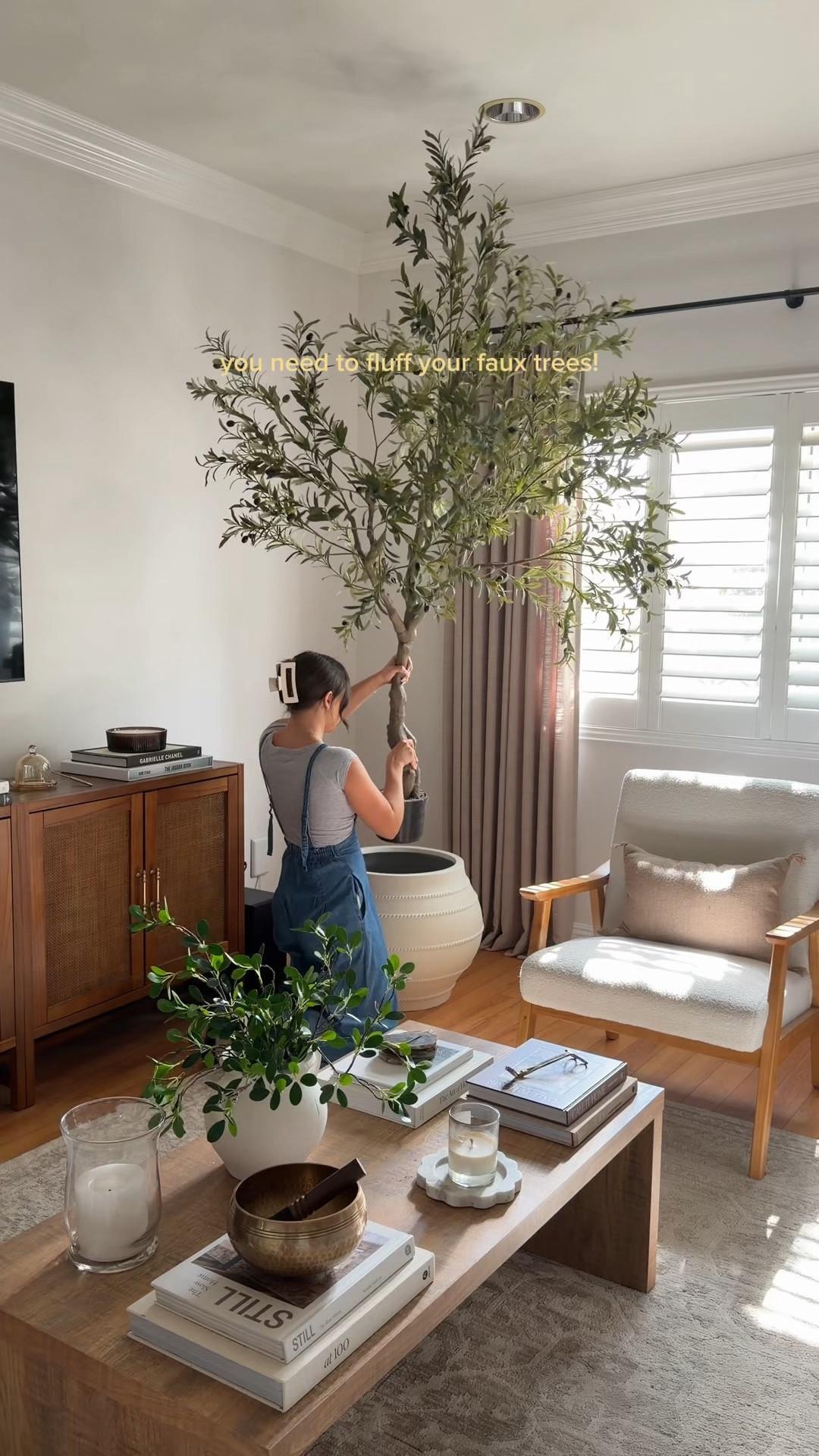 The best way to make a faux tree look good!

#LTKHome