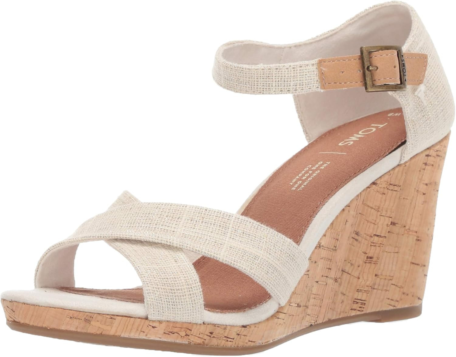 TOMS Women's Sienna Espadrille Wedge Sandal | Amazon (US)