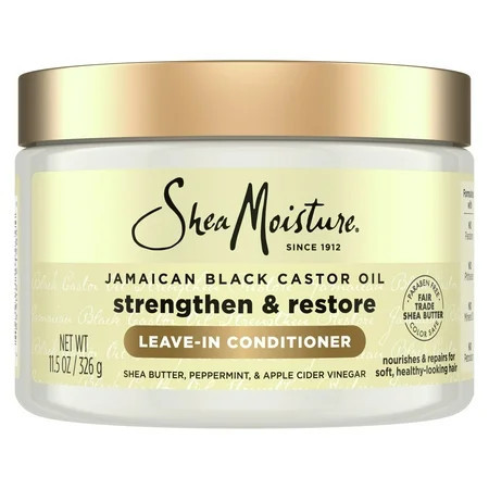 SheaMoisture Jamaican Black Castor Oil Strengthen & Restore Leave-in Conditioner All Hair 11.5 oz | Walmart (US)