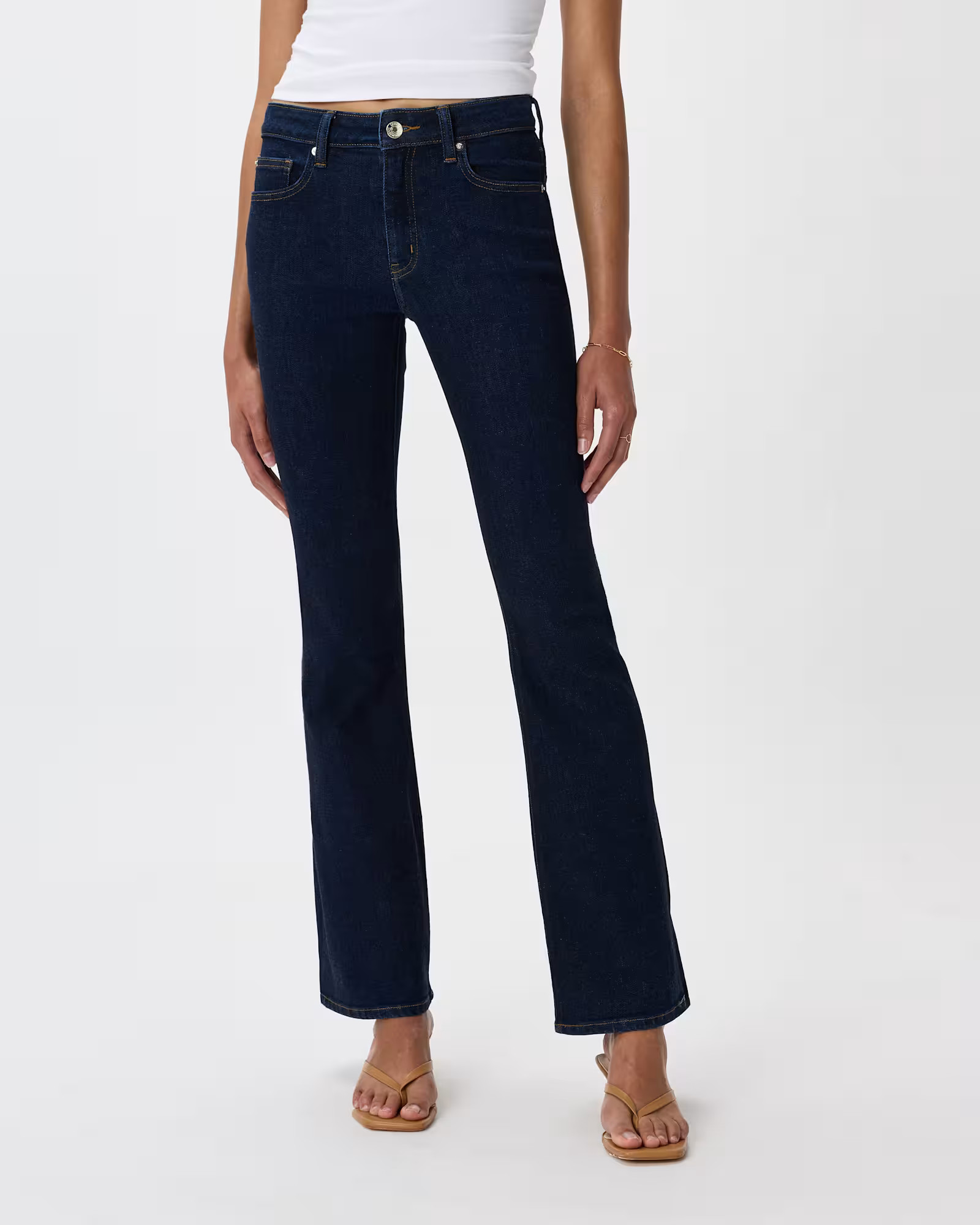 Luna Stretch Flare Jeans | Quince
