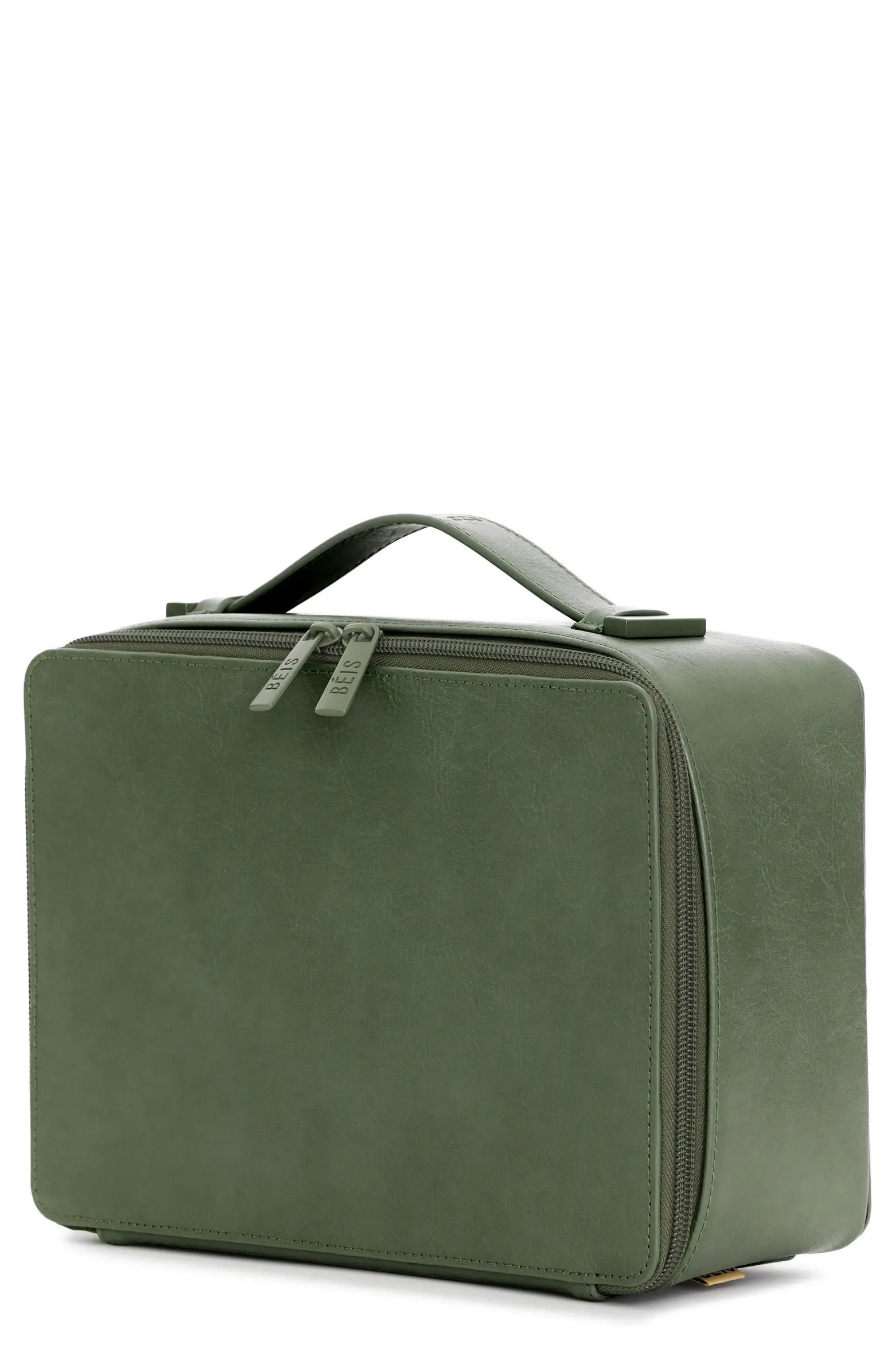 Faux Leather Cosmetics Case | Nordstrom