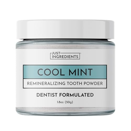Remineralizing Tooth Powder – Fluoride-Free Natural Oral Care – Gently Cleans & Whitens – Supports Strong Teeth & Fresh Breath – Vegan, Non-GMO, Made with Clean Ingredients (Regular, REMINERALIZING) | Amazon (US)