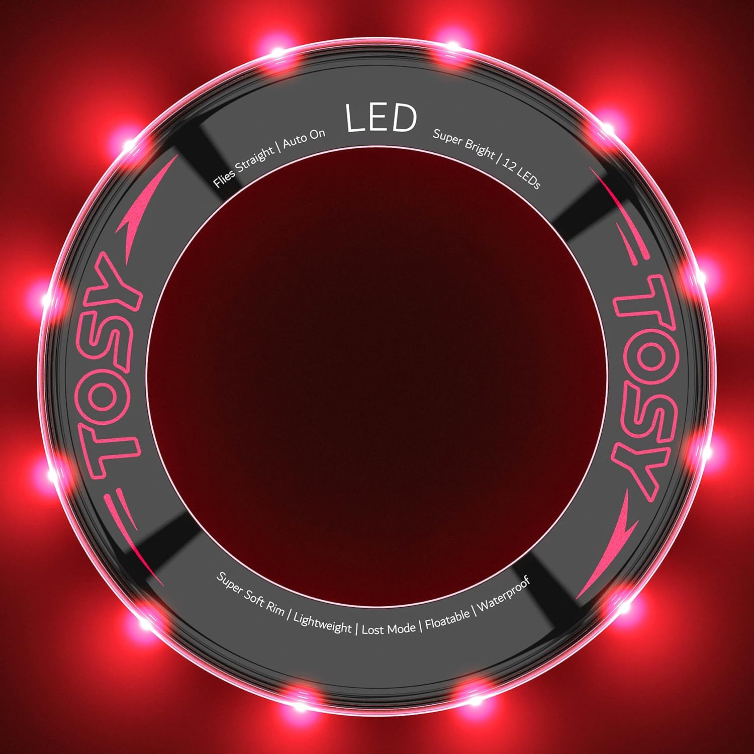 TOSY Flying Ring - 16 Million Color RGB or 12 LEDs, Super Bright, Lost Mode, Auto Light Up, Safe ... | Amazon (US)