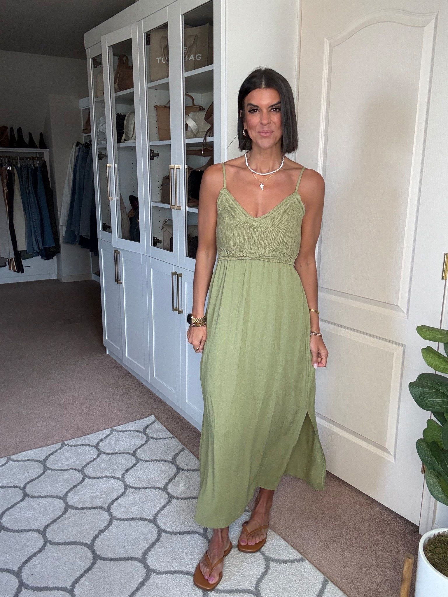 Size small in dress 

#LTKgrwm #LTKSeasonal #LTKSaleAlert