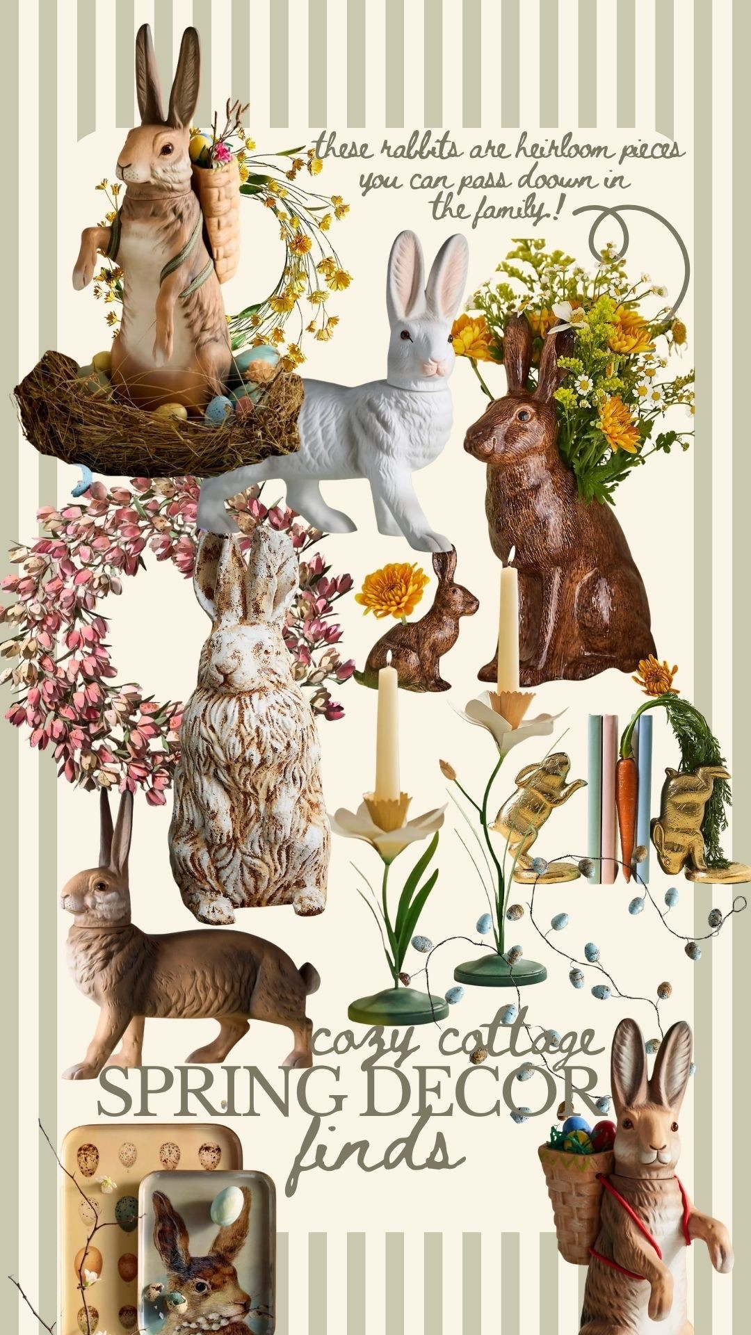 Cozy cottage vintage inspired spring finds. 

#LTKHome #LTKSeasonal