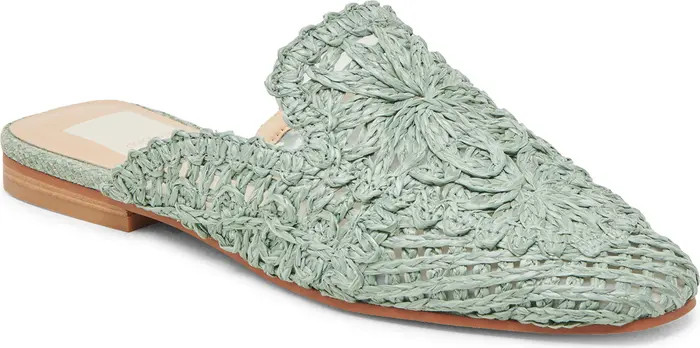 Diya Raffia Mule (Women) | Nordstrom