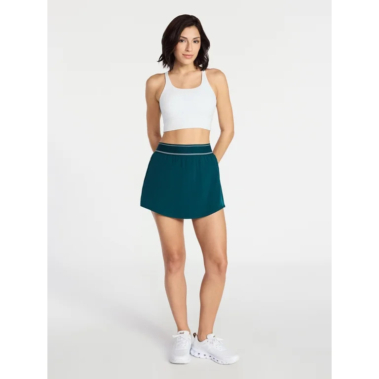 Avia Women's Curved Hem Skort, Sizes XS-4X | Walmart (US)