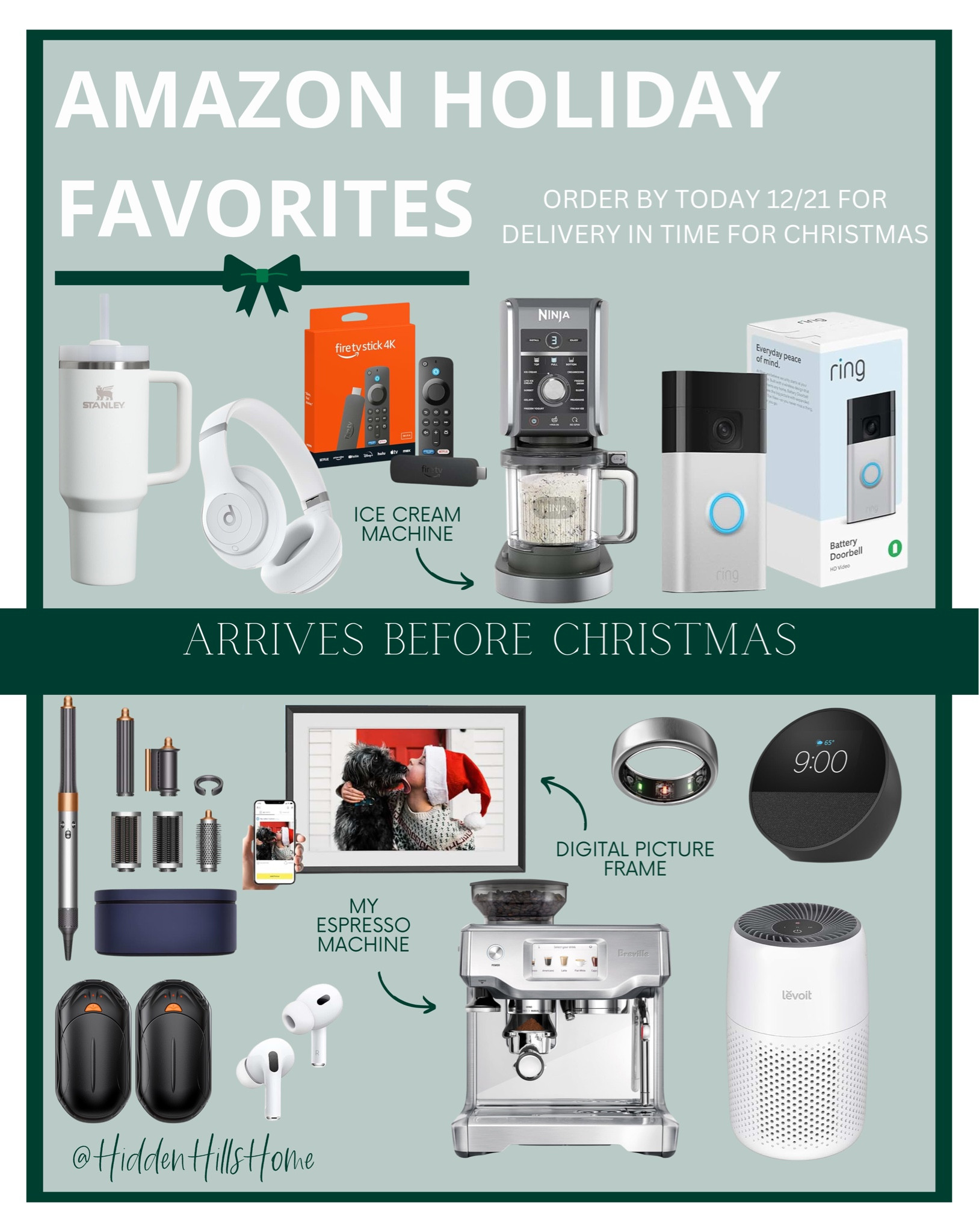 Last minute Gift Guide! Here are some of my favorite last minute gifts from @amazon✨ #AmazonPartner Don’t forget today 12/21 is the last day to order items to receive them for Christmas! #FallFavorites2024 #amazonholiday #founditonamazon #ad

#LTKSeasonal #LTKSaleAlert #LTKHoliday