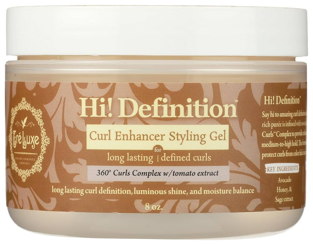 Treluxe Hi! Definition Curl Enhancer Styling Gel, 8 Fz | Amazon (US)