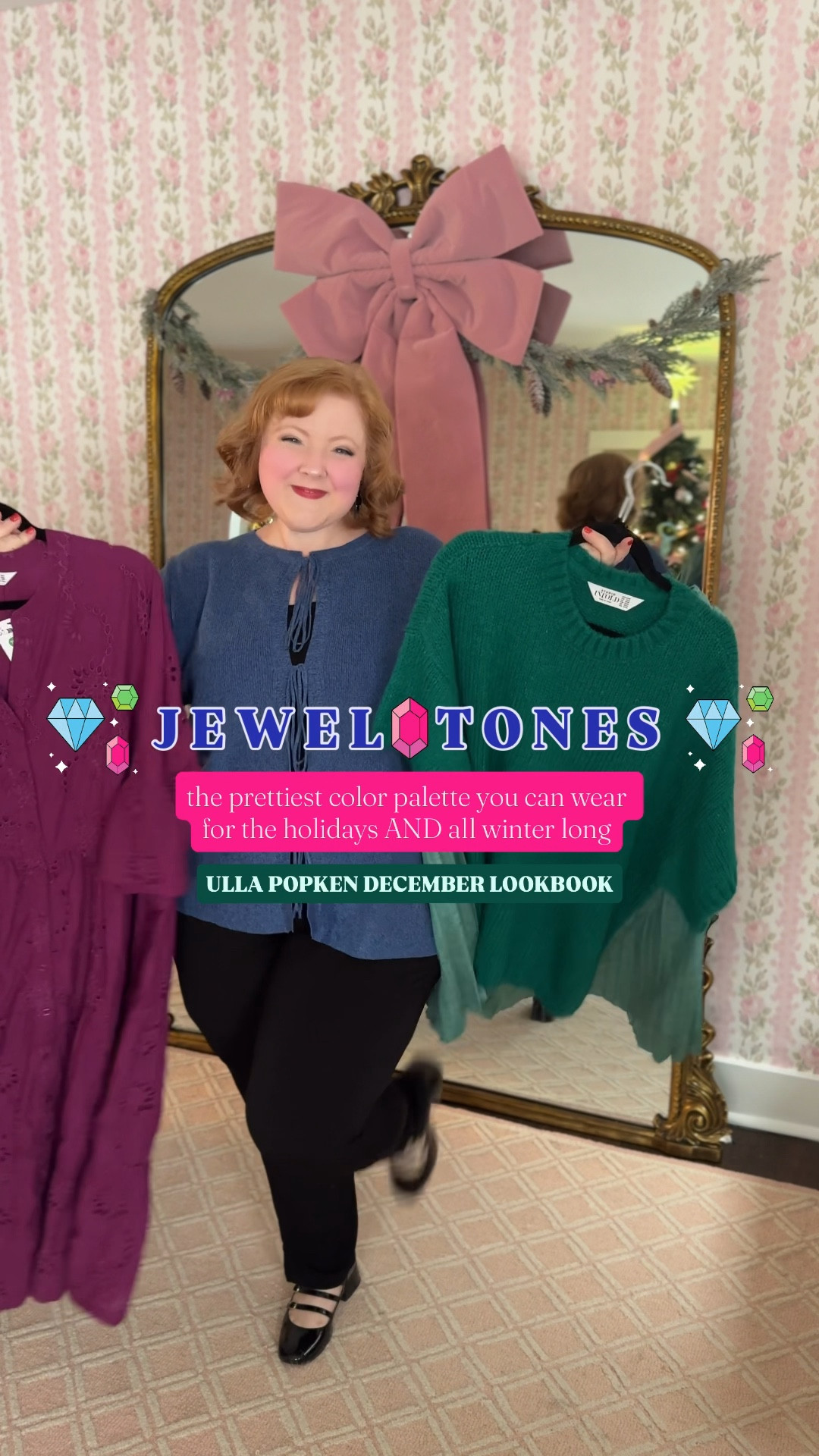 Holiday Jewel Lookbook with @ullapopkenusa! 💚💎💜 Which look is your fave?! Shop festive holiday fits and new winter arrivals at Ulla Popken and take 35% OFF with code WWWULLA! 

#LTKPlusSize #LTKHoliday #LTKMidsize