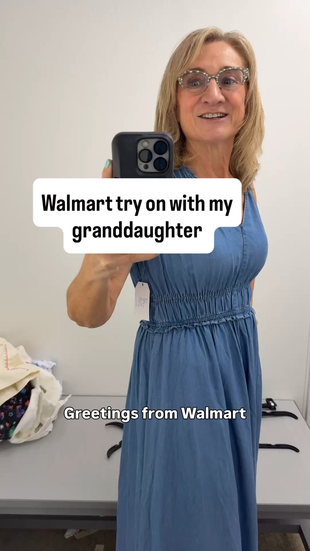 Try on at Walmart--
Wearing a small unless otherwise noted. I'm 5'6" and 135 pounds for reference

#LTKootd #LTKOver40