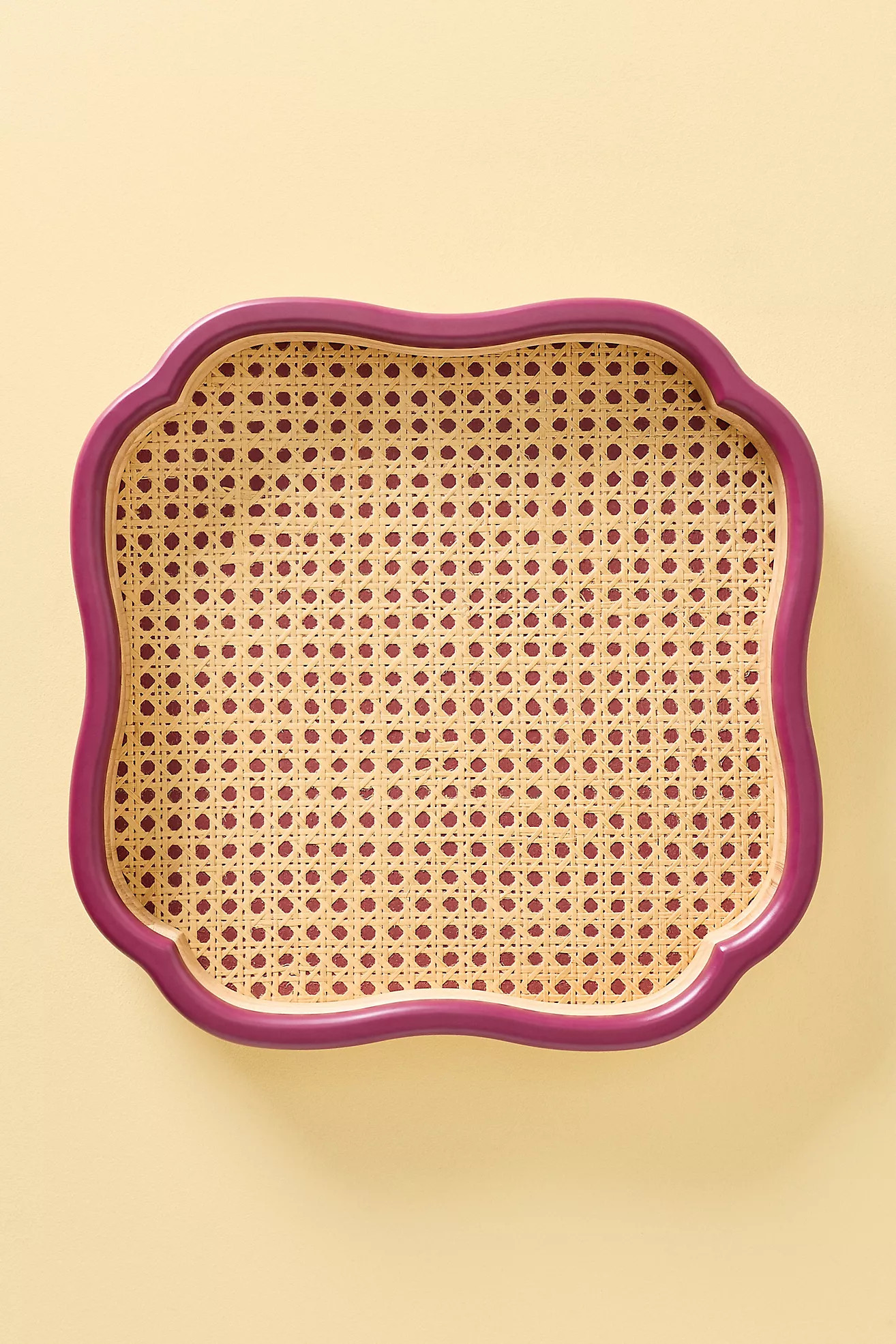 Cane Rattan Trays | Anthropologie (US)