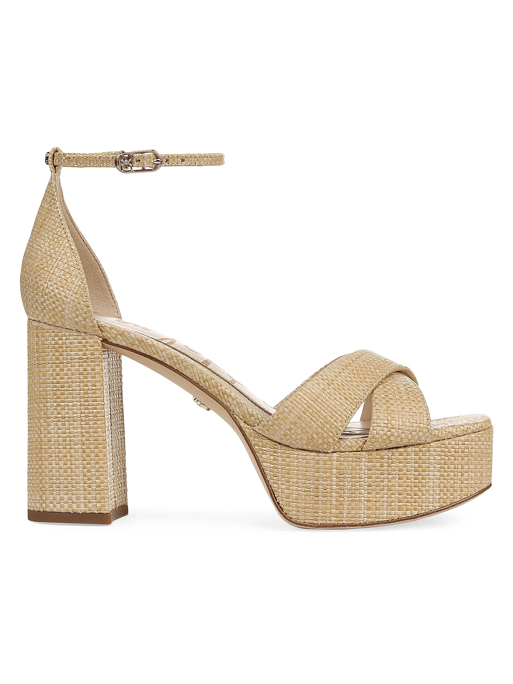Sam Edelman Jullian Strappy Platform Sandals | Saks Fifth Avenue | Saks Fifth Avenue