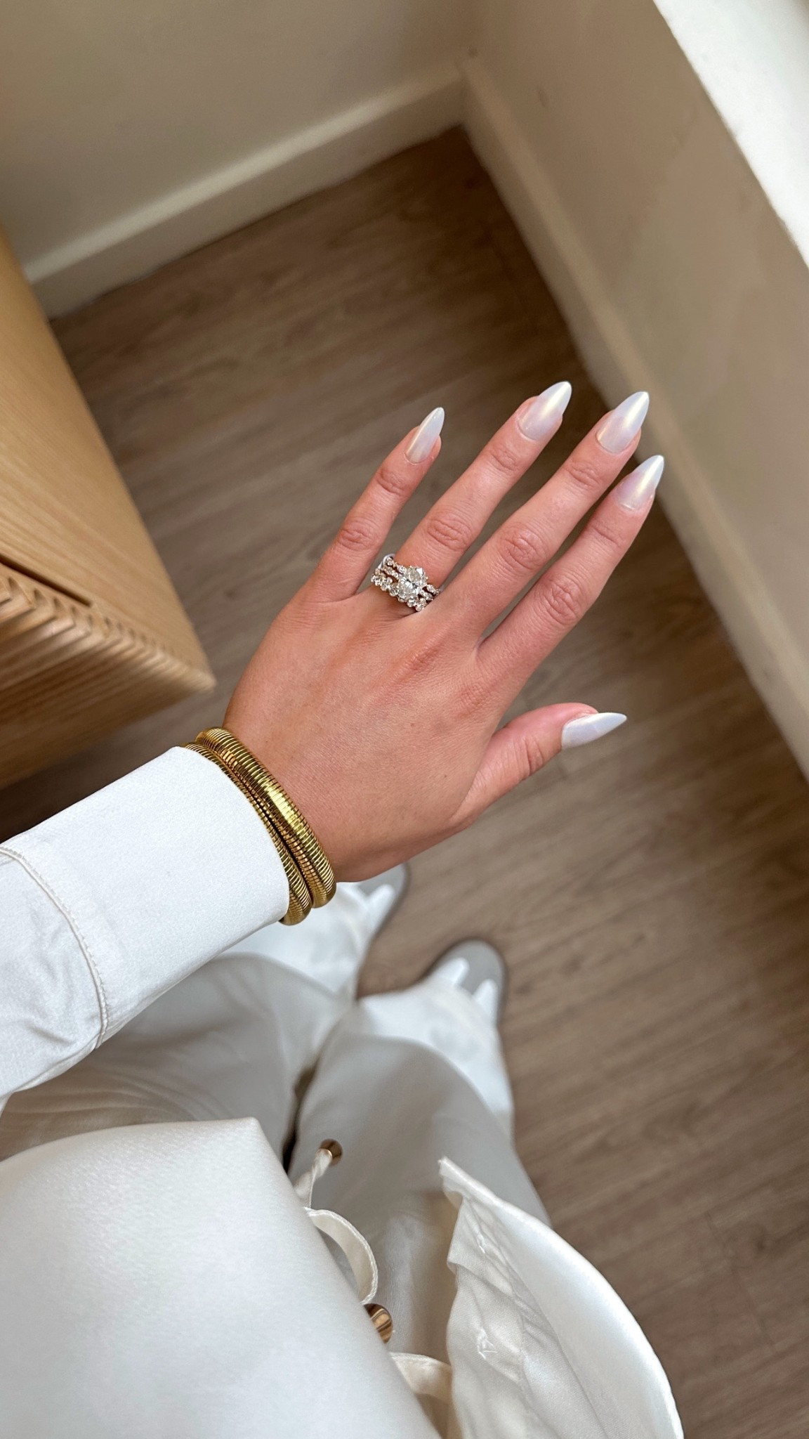 Wedding band & my engagement ring 🤍 

GB is the best!!

#LTKWedding