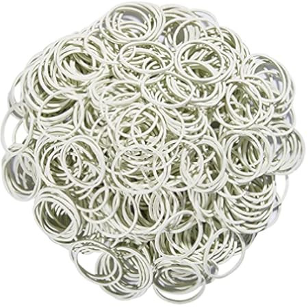 AMUU Rubber Bands office 300pcs white Small Rubber Bands for Office School Home size16 Elastic Band | Amazon (US)