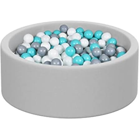 MEOGETY Baby Foam Ball Pits for Toddlers Kids, Soft Round Ball Pit Pool Ideal Gift Play Toys for Chi | Amazon (US)