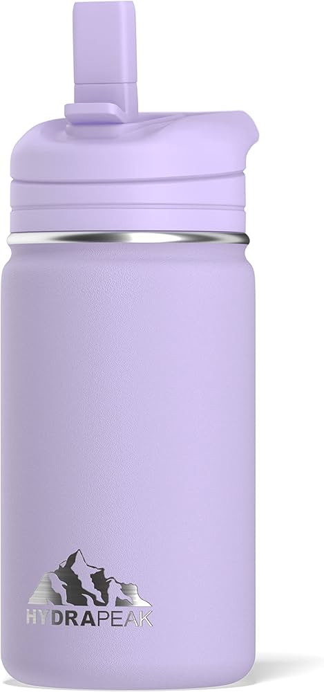 Hydrapeak Mini 14oz Kids Water Bottle with Straw Lid, Insulated Water Bottle Kids, Kids Water Bot... | Amazon (US)