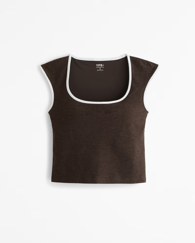 Women's YPB everydaySOFT Cap Sleeve Top | Women's Active | Abercrombie.com | Abercrombie & Fitch (US)