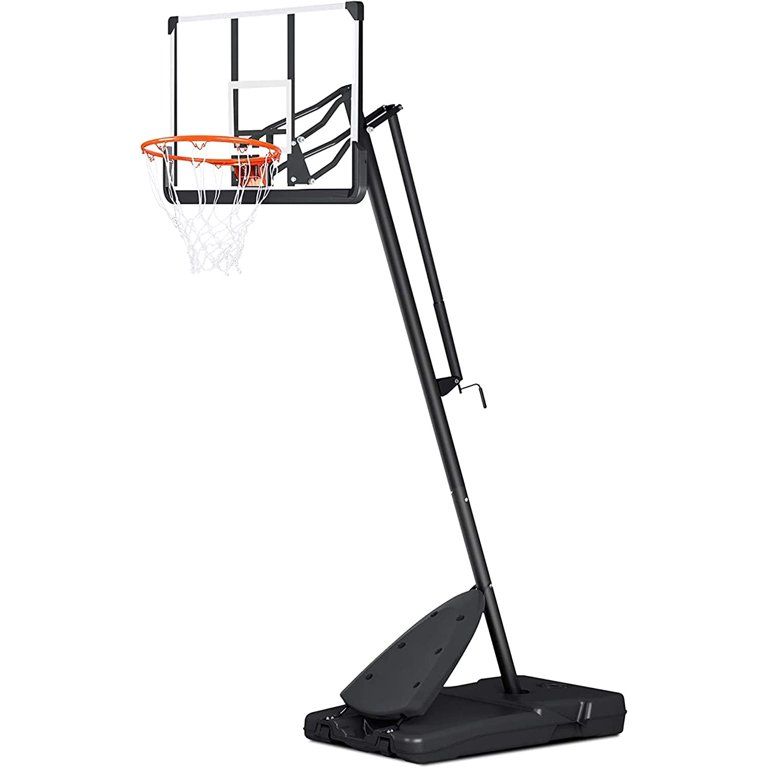 Portable Basketball Hoop & Goal Basketball System Stand Height Adjustable 90” to 120” with 54... | Walmart (US)