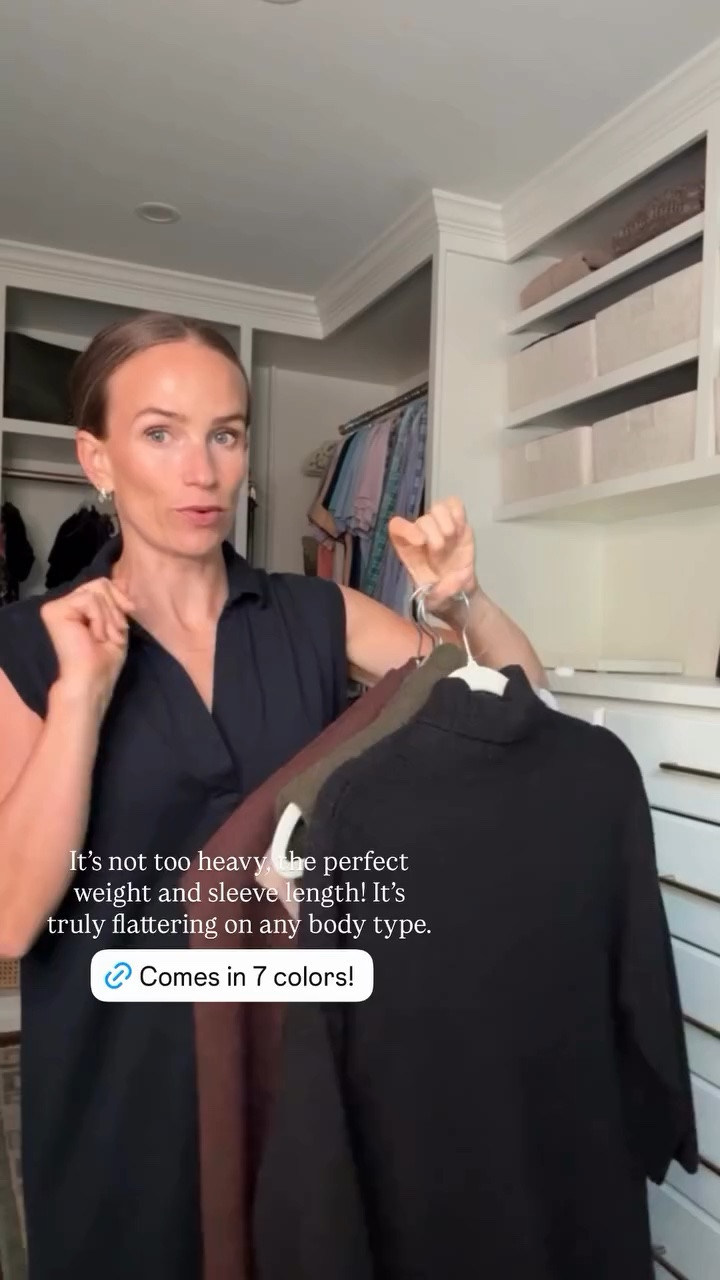 It’s not too heavy, the perfect weight and sleeve length! It’s truly flattering on any body type. @tuckernuck