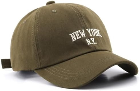 New York Baseball Hat for Women Adjustable Embroidery 100% Cotton Trucker Hats Classic Vintage Ba... | Amazon (US)