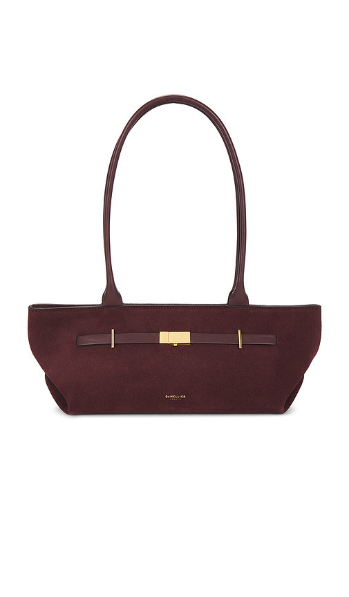 DeMellier London New York Shoulder Handbag in Burgundy. | Revolve Clothing (Global)