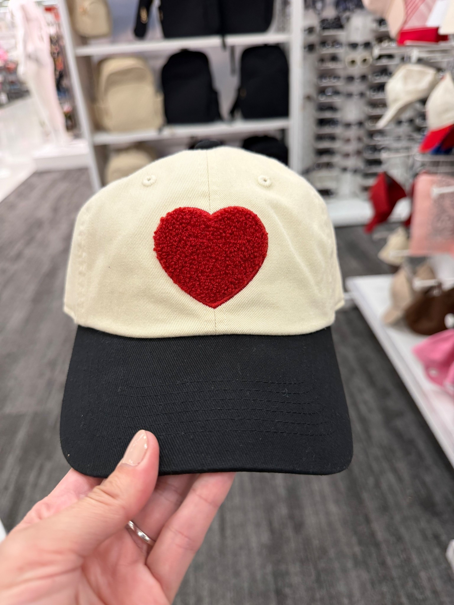 This hat is so cute! Perfect for Valentines Day outfits. You could even wear all year round! I would!

#LTKSeasonal #LTKmomlife #LTKdayinmylife