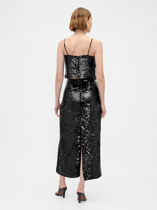 Sequin Maxi Skirt | Gap (US)