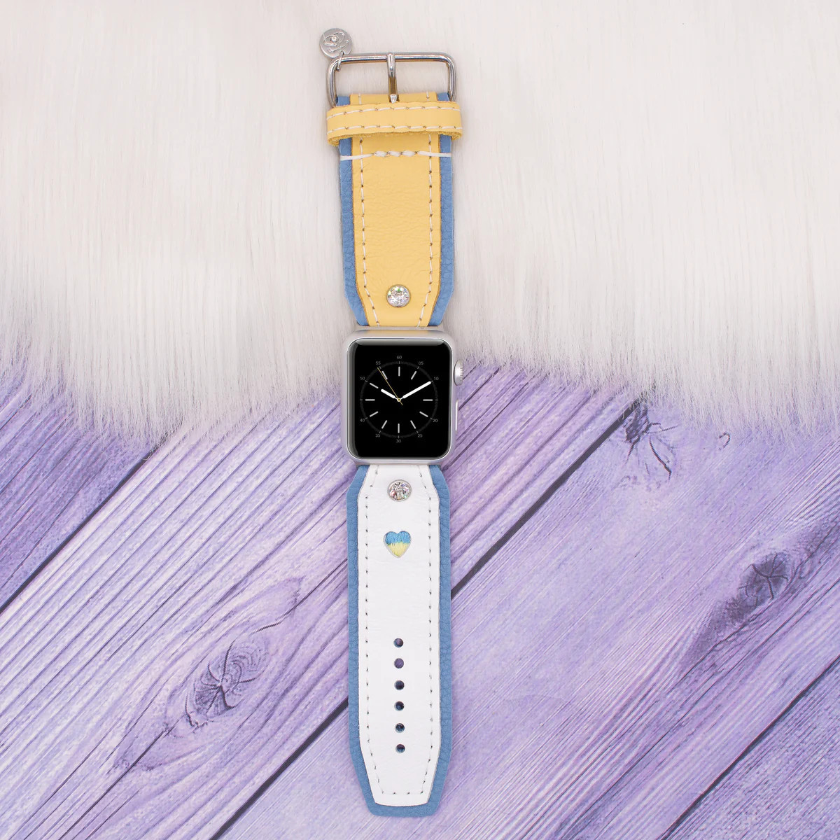 Limited Edition Sivella Band in Ukraine Support Band: Pastel Heart | Sparkl