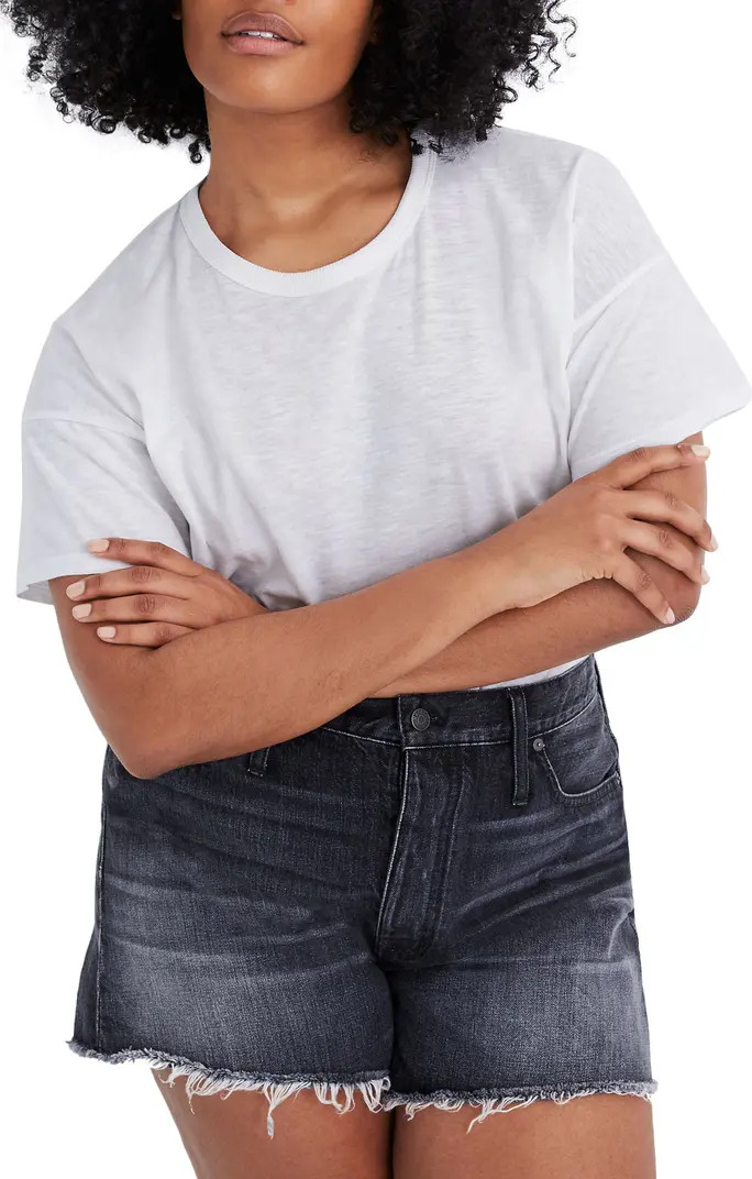 Madewell Whisper Cotton Crewneck T-Shirt | Nordstrom | Nordstrom Canada