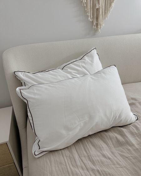New pillows. Size Queen, Height is standard 

#LTKhome