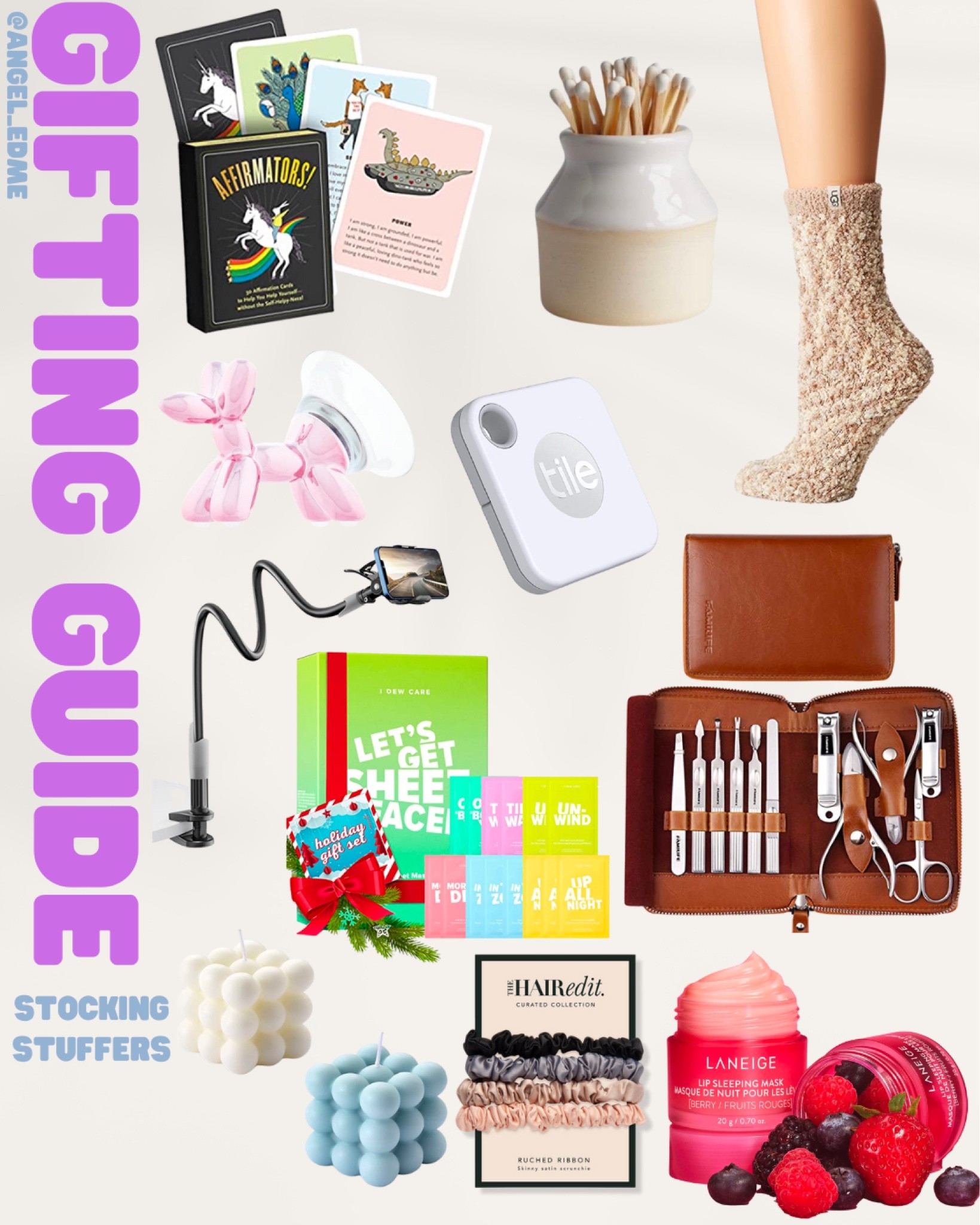 The Holidays are right around the corner! Stock up on these lovely stocking stuffers!


#christmas
#christmasgifts
#giftguide
#stockingstuffer
#lastminute

#LTKSeasonal #LTKHoliday #LTKhome