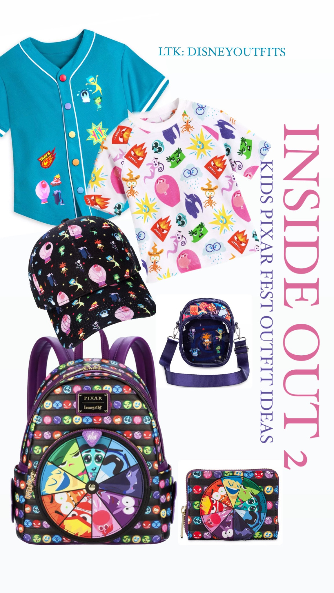 Inside Out 2 Pixar Fest Disney Outfit For Kids

#LTKKids #LTKFamily #LTKTravel