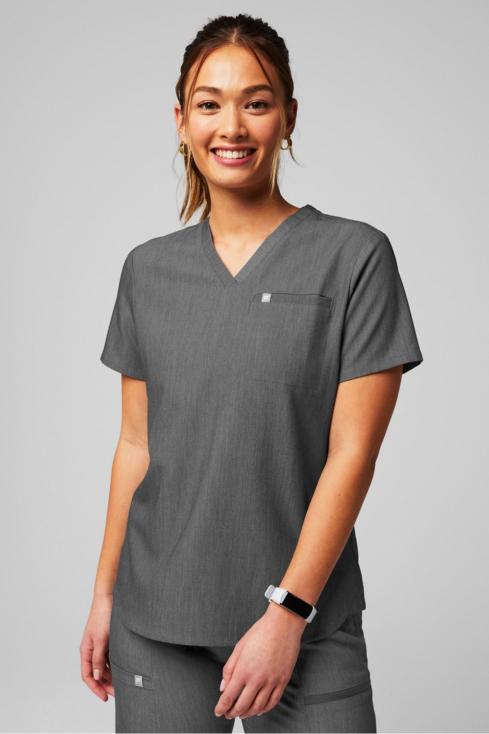 Vital 1-Pocket Scrub Top | Fabletics - North America