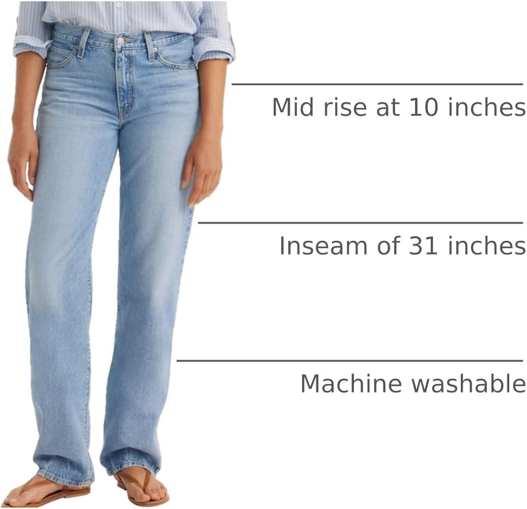 Levi's Women's 94 Baggy Jeans (Also Available in Plus) | Amazon (US)