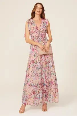 Zahra Floral Gown | Rent the Runway