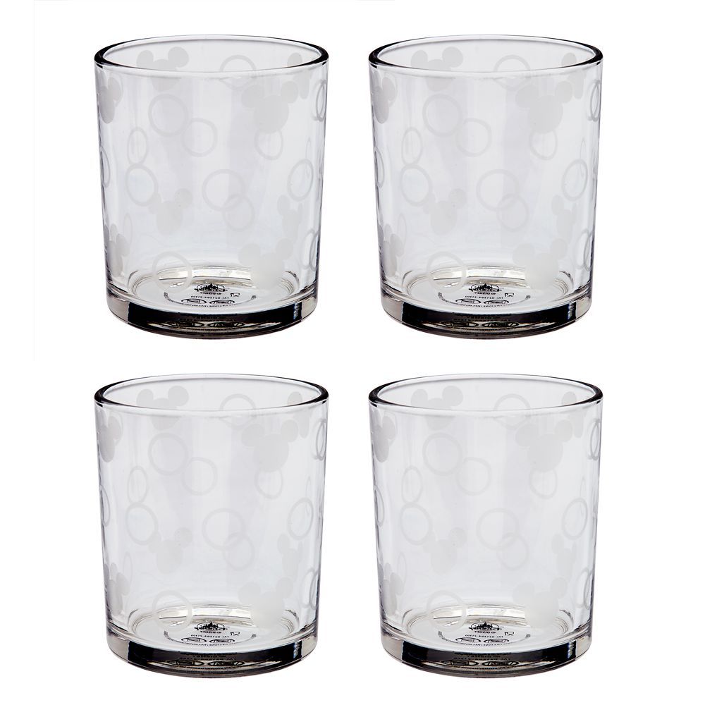 Mickey Mouse Blue Drinking Glasses Set | Disney Store
