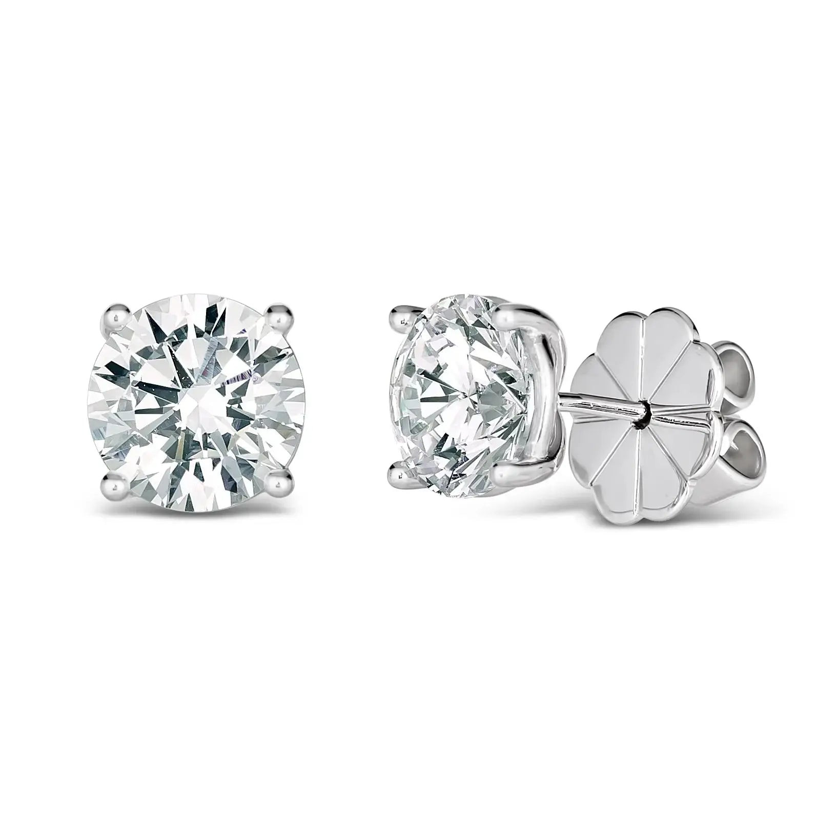 Anna Zuckerman Bethenny Frankel Just Like Diamonds 4 Carat Studs | Anna Zuckerman