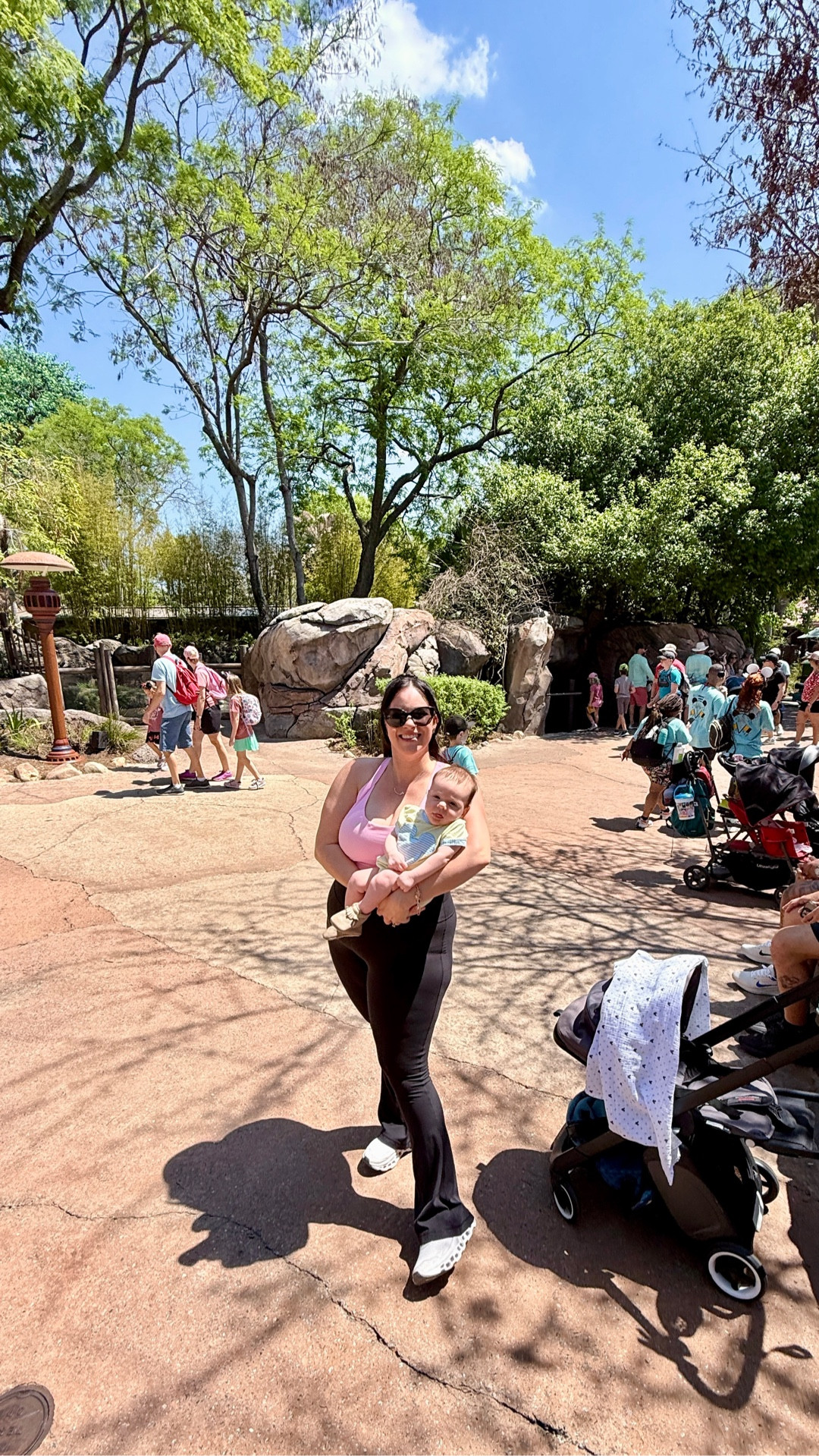 Perfect park day outfit for postpartum! Easy to nurse in and not having to fix my top constantly I’ll take it! Paired with my favorite lululemon legging, and On shoes for walking comfort! 

#LTKBaby #LTKTravel #LTKootd