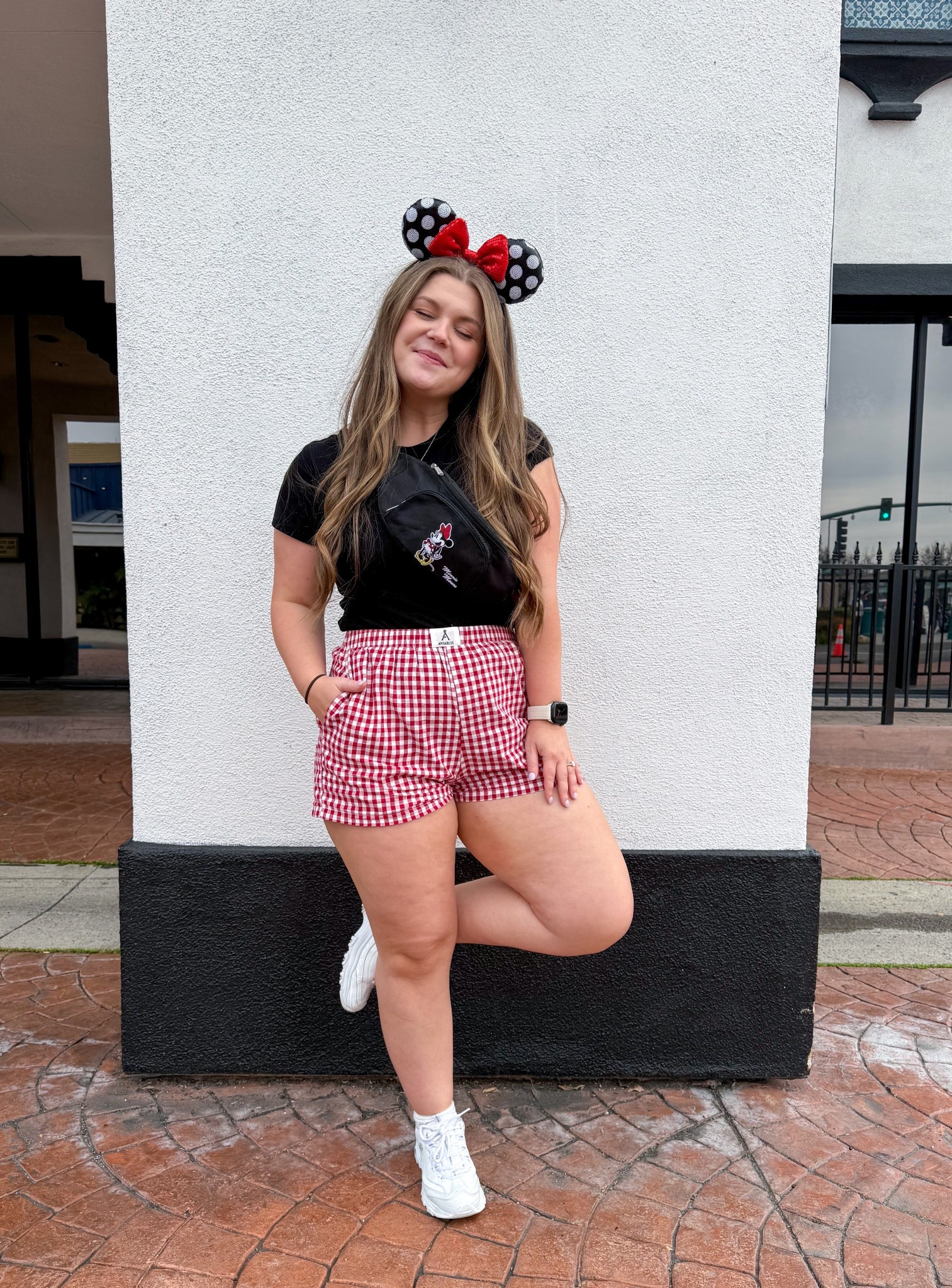 Disney Outfit Inspo!! These sneakers are so supportive and were super comfy all day!! 

#LTKMidsize #LTKTravel #LTKootd